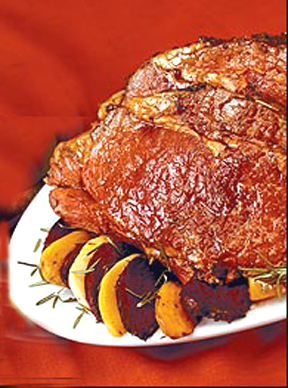 Herb-Rubbed Rib Roast Herb-Rubbed Rib Roast picture